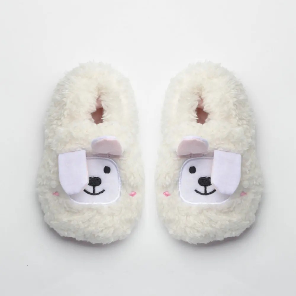 COSYSUSY Baby Walking Shoes Fluffy Cute Lamb Cotton Shoes Warm Autumn And Winter Childrens Shoes Non-Slip Soft Sole 250219