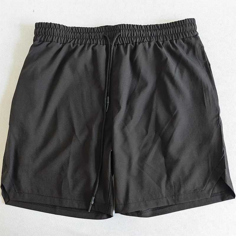 DK-887Mens shorts single woven quick dry solid color running fitness sports casual American fifth pants W250219