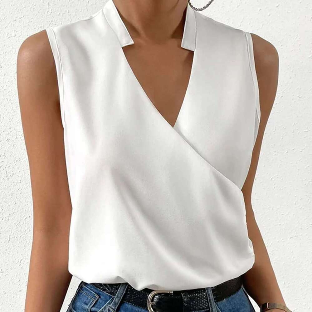 Women's Pullover Sleeveless Female Printed Breathable Shirt For Women Formal Daily Party Ball