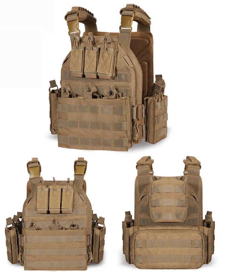 Outdoor Quick Dismantling Tactical Vest Outdoor Equipment 6094 Tactical Vest CS Training EquipmentXJ250219
