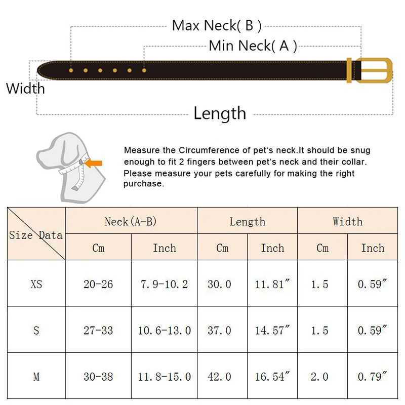 Affordable Comfort Dog Cat PU Leather Collar Adjustable Pet Accessories for Small Dogs Puppy Mascotas Supplies dog collar W250219