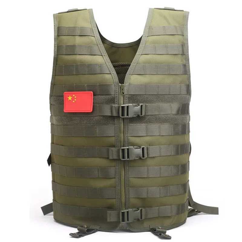 Adjustable Tactical Molle Vest Shape Holds Utility Vest Outdoor Sports Waistcoat for CS Fishing Hunting GearXJ250219
