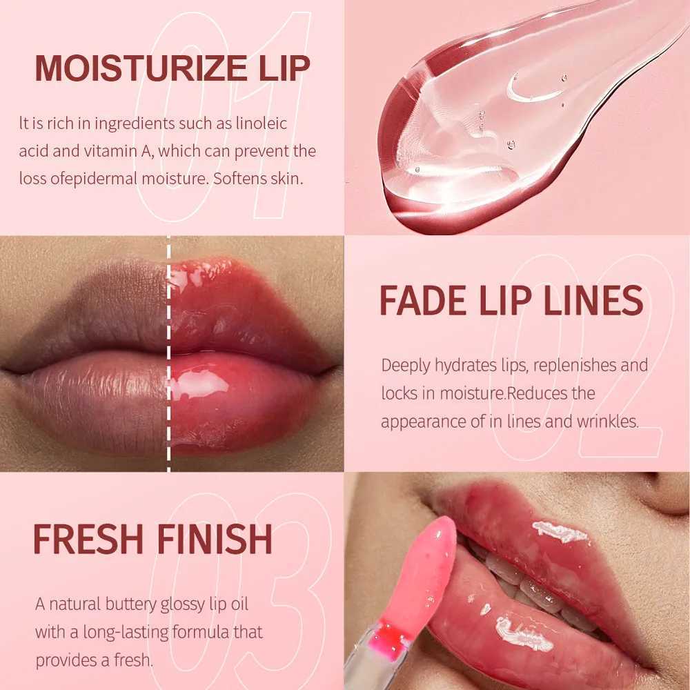 Mini Capsule Color Change Lip Color lipstick Gloss Moisturizing Transparent Gloss Nutritional Liquid lipstickW250219