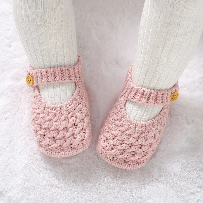 Baby Shoes Knit born Boy Girl Footwear Fashion Cute Solid 0-18M Toddler Clothes Accessories Infant First Bed Boots Super Soft 250219