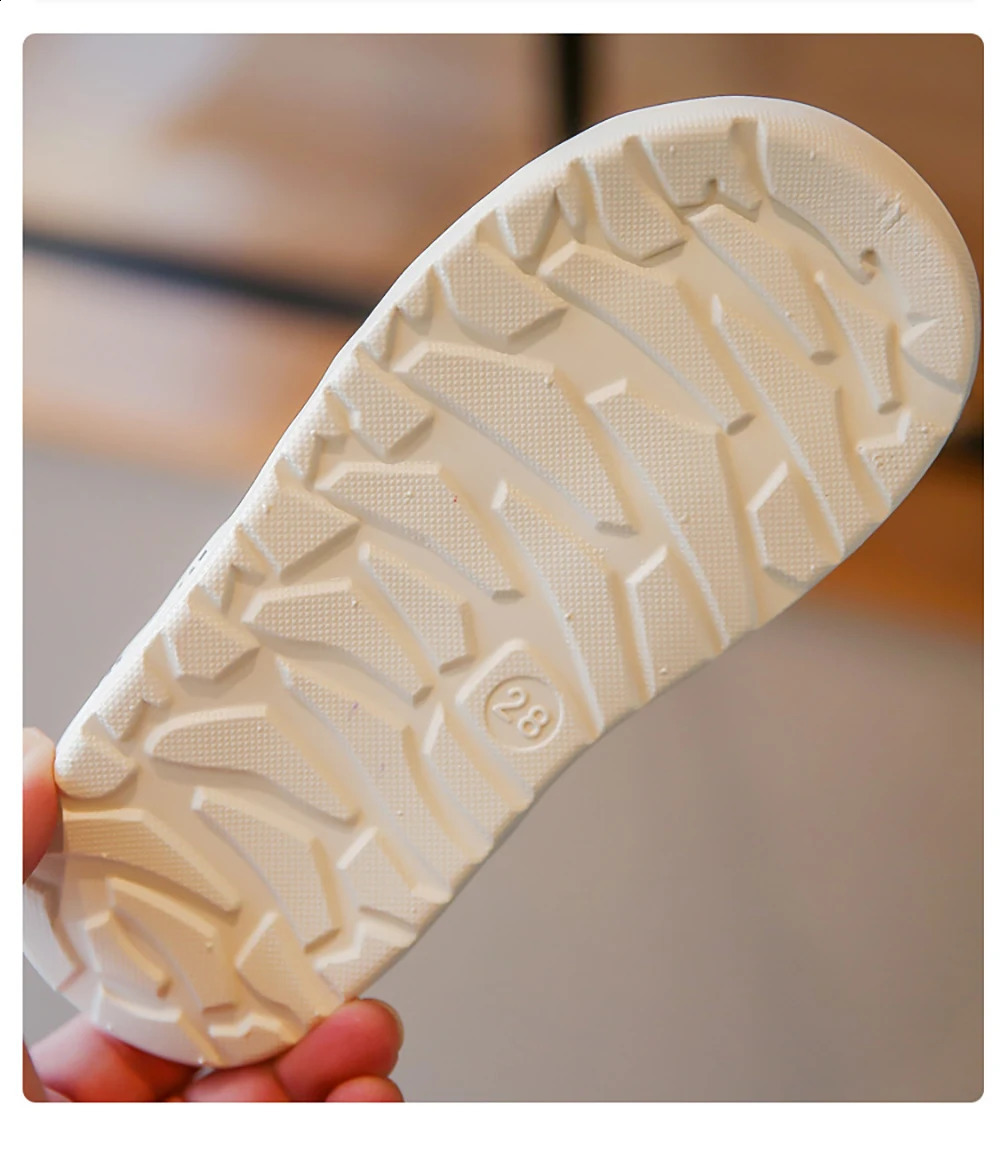 Summer Sandals For Boys PU Leather Fashion Beach Shoes For Teenager Kids Anti-slippery Trend Fashion Girls Sandals Shoes 250219