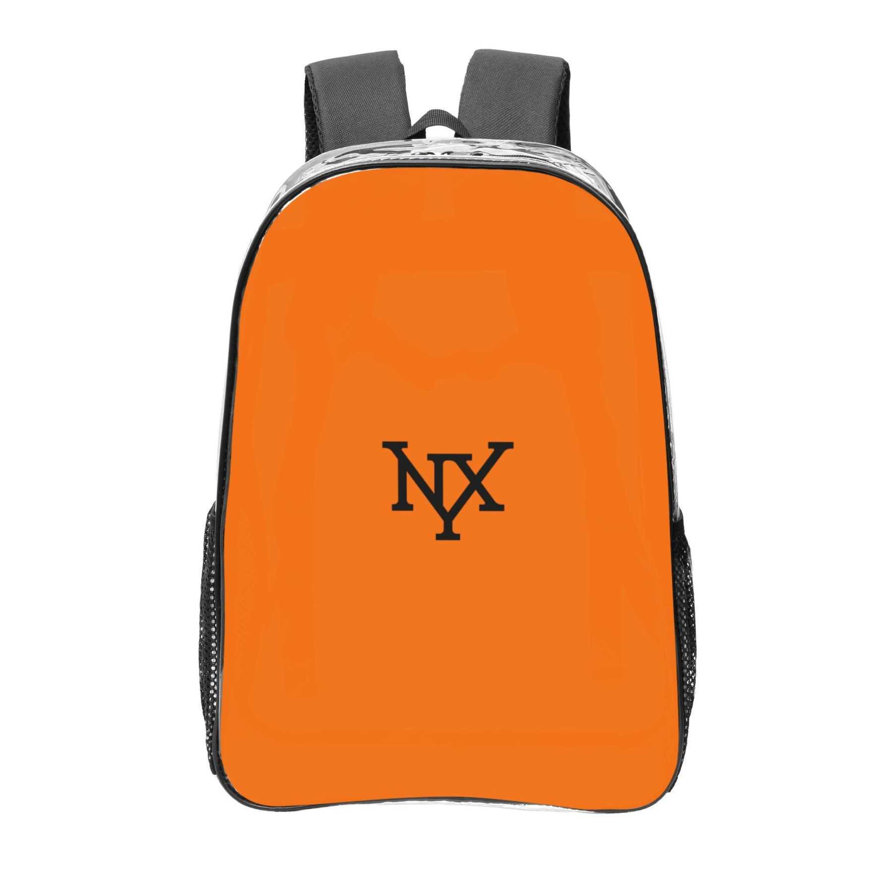 NXY Backpack Large Capacity Transparent Backpack Casual Waterproof Clear Backpack School Bag Visible Backpack Travel Bag