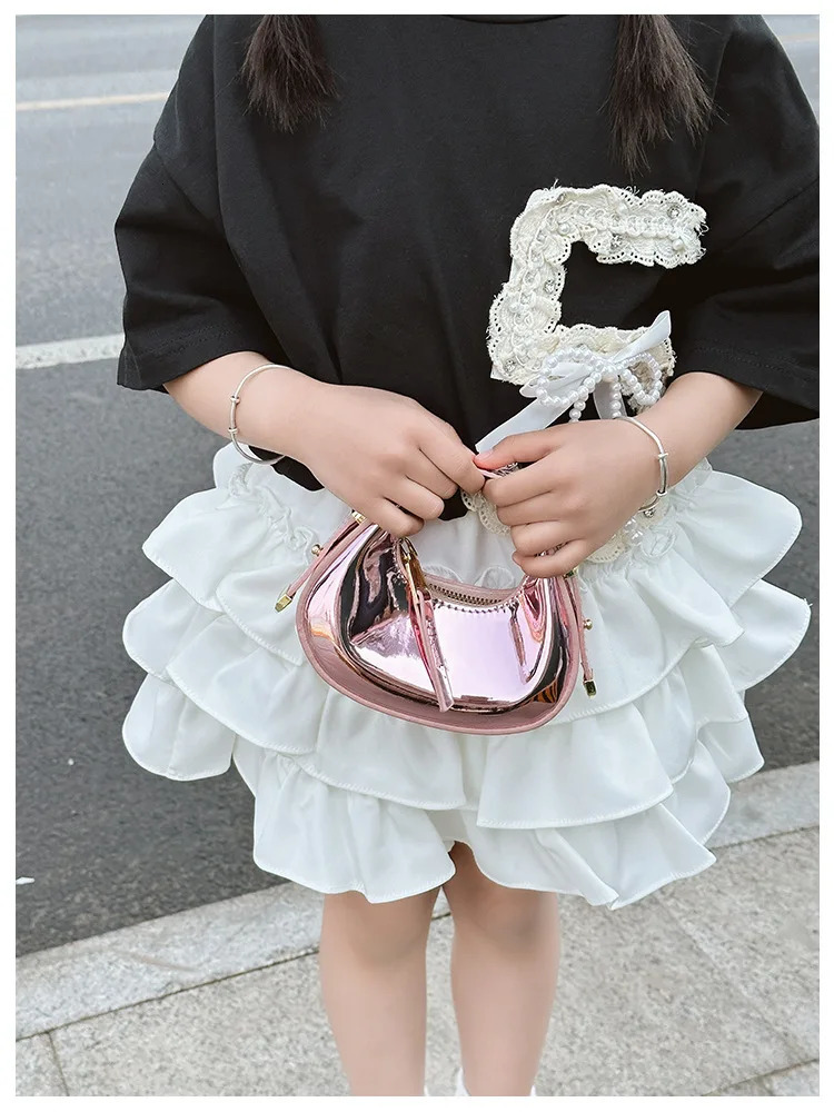 Laser Glossy Patent Leather Crossbody Bag for women Tote Bag Mother Kids Bags for Girl Purses and Handbags 250219