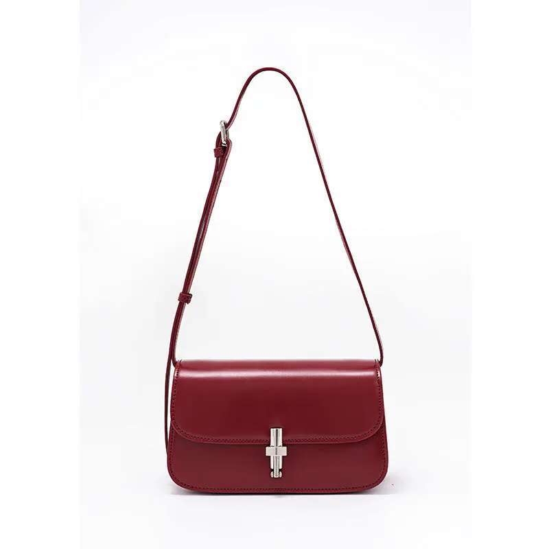 2024 Spring New Genuine Shoulder Bags For Women Soft Leather Small Totes Lady Crossbody Bag High Quality Handbag Coffee