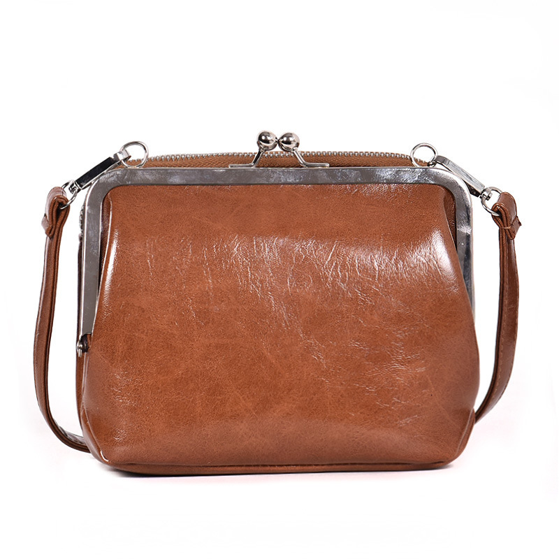 Women's 2025 winter new double-layer clip on Korean version single shoulder crossbody women's bag #swissmilitary