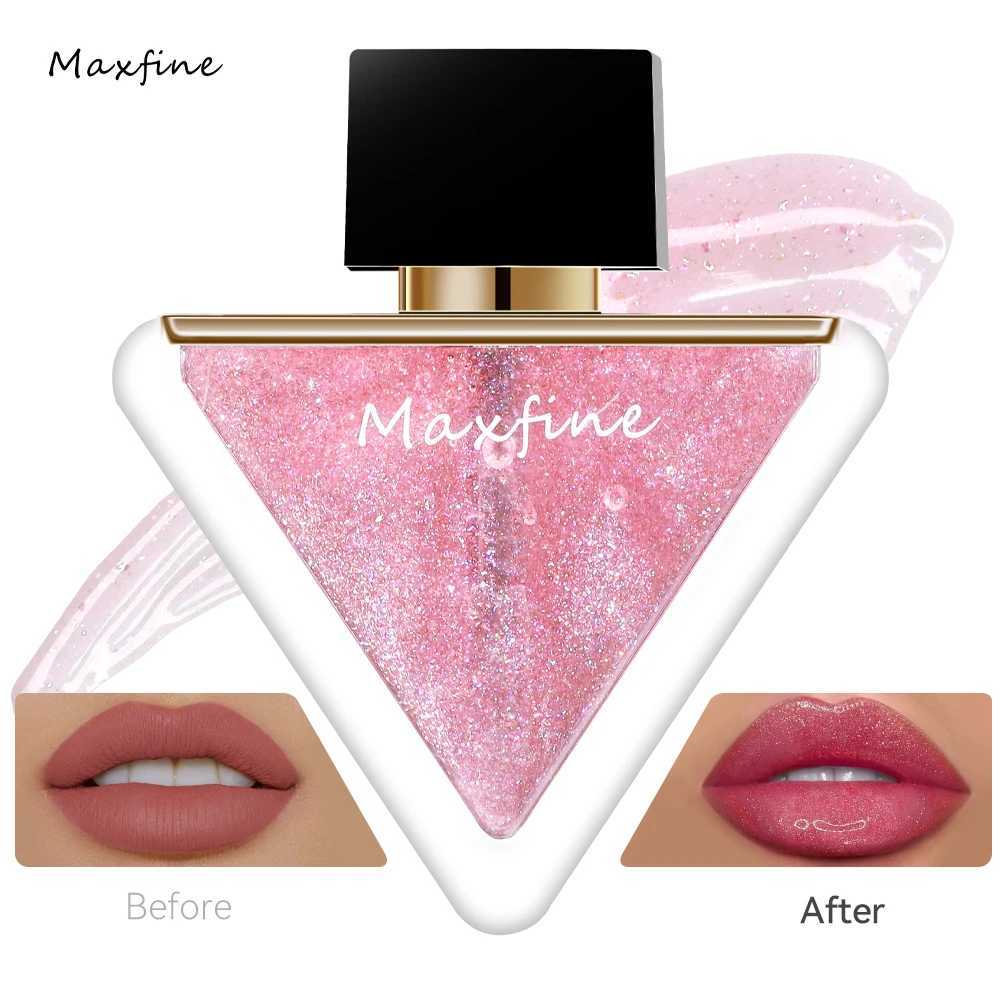 4-color moisturizing lip triangle oil moisturizing transparent lip oil naturally enhances lip gloss.W250219