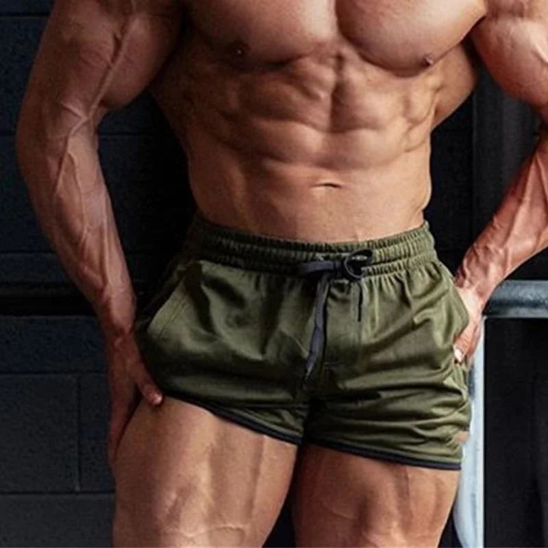 2024 Running Shorts Men fashion Joggers Summer quickdry sports shorts Mesh Breathable Gym Man Beach Short Pants 250219