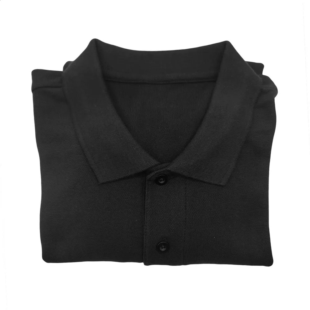 Make Your Own Polo Shirt Custom Men Casual Tees Cotton Short Sleeve Cool Tops Customized 250218