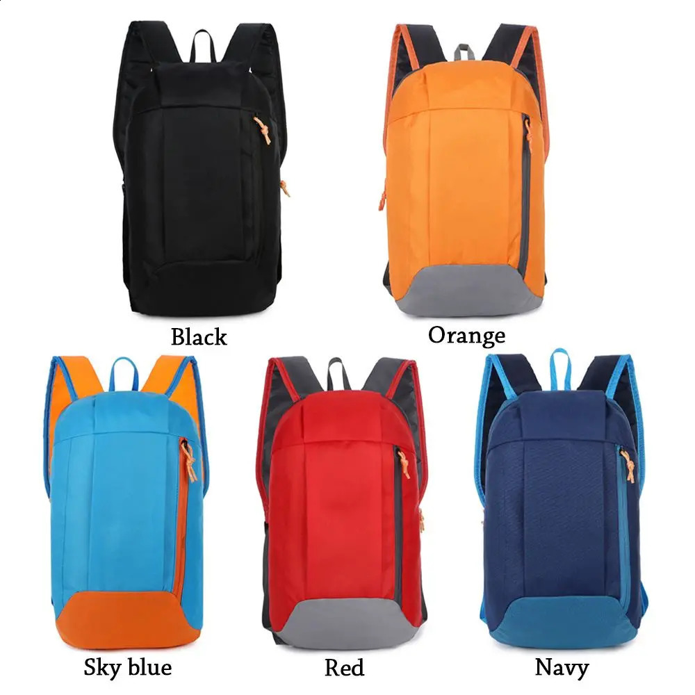 Sport Lightweight Traveling Unisex Mountaineering Bag Large Backpack Hiking Rucksack School 250118