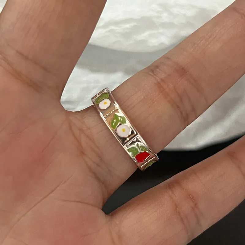 Kpop Y2K Punk Vintage Crystal Heart Star Ring Irregular Geometry Rings Set For Women Girl Fashion Korea Goth Jewelry AccessoriesXJ250219