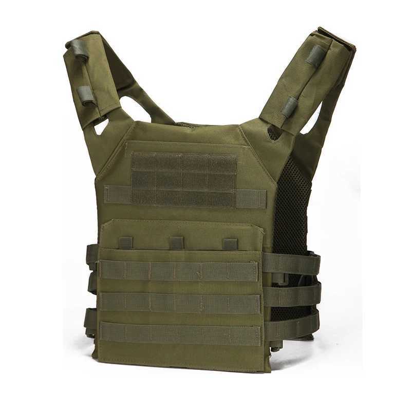 Tactical Vest Waterproof Outdoor Body Armor Lightweight Adjustable JPC Molle Plate Carrier Hunting Vest CS Game Jungle GearXJ250219