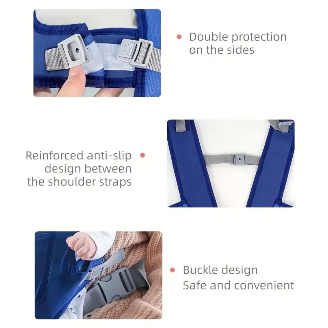 Baby Backpack Baby Bag born Sling 4 in 1 Ergonomic Breathable Infant Babies Wrap Hipseat Waist Belt Backpacks 250219