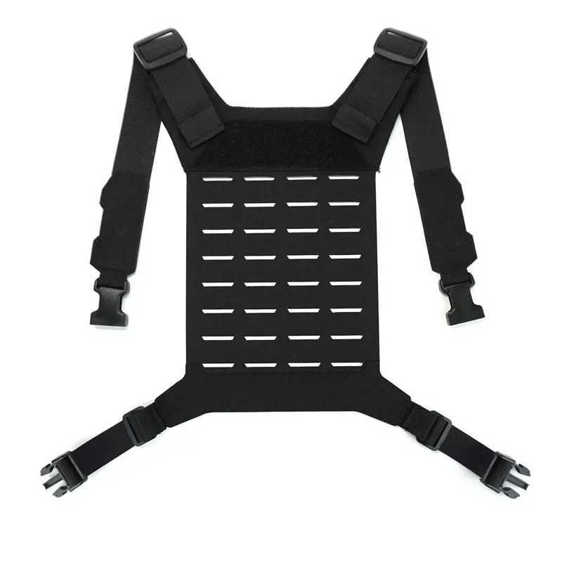 Airsoft D3 SS MK Chest Rig Tactical MOLLE Vest Chest Rig Strap Universal Vest Back Panel Equipment AccessoriesXJ250219