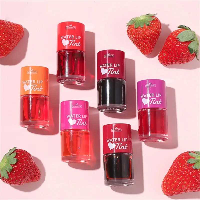 Dyeing Tint Liquid Lipstick and B 2 in 1 Waterproof Mirror Lip Gloss Water Lip Tint Non-sticky Lip Eye Cheek Makeup CosmeticW250219