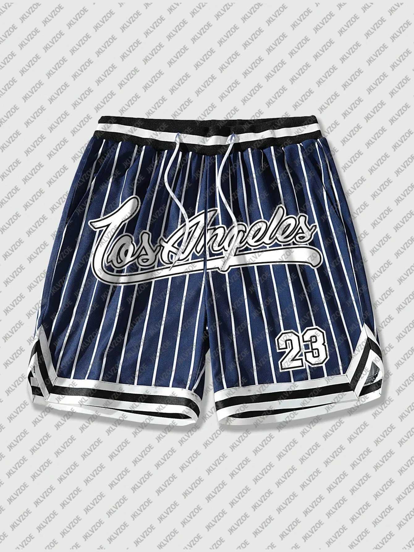 Men's Shorts Los Angeles #23 basketball shorts mens loose beach shorts summer womens quick dry shorts 3D casual over sport shorts z250219