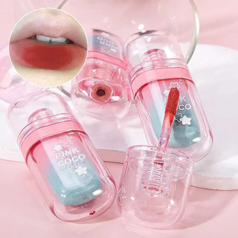 PinkCoco Lucky Star Matte Lip Color - Non transfer formula skin enhancement velvet matte finish lipstickW250219
