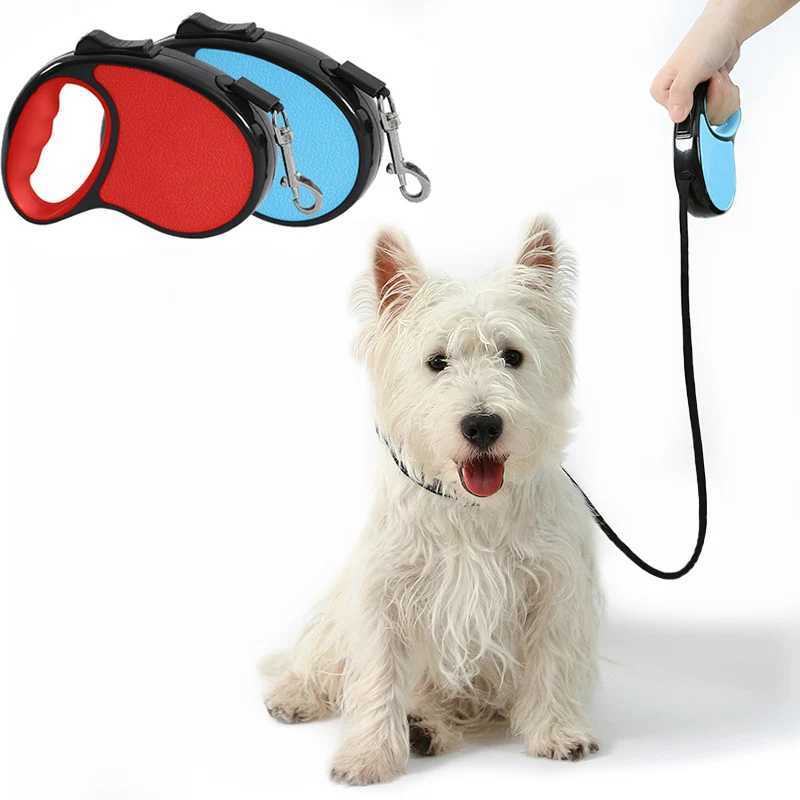 Dog Leash For Small Medium Dogs Retractable Durable Nylon Puppy Walking Running Outdoor Collars Rope Pet SuppliesXJ250218