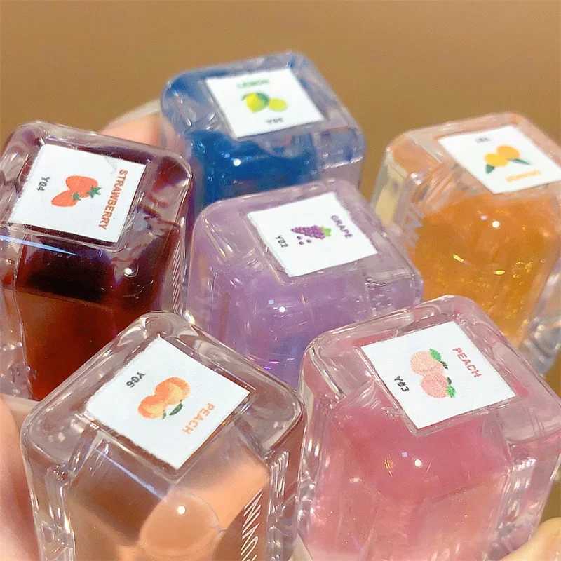 Moisturizing Lipglaze Anti-liplines Lipgloss Lips Makeup Set Transparent Lip Tint Anti-drying Lip Balm Mirror Lipstick CosmeticsW250219