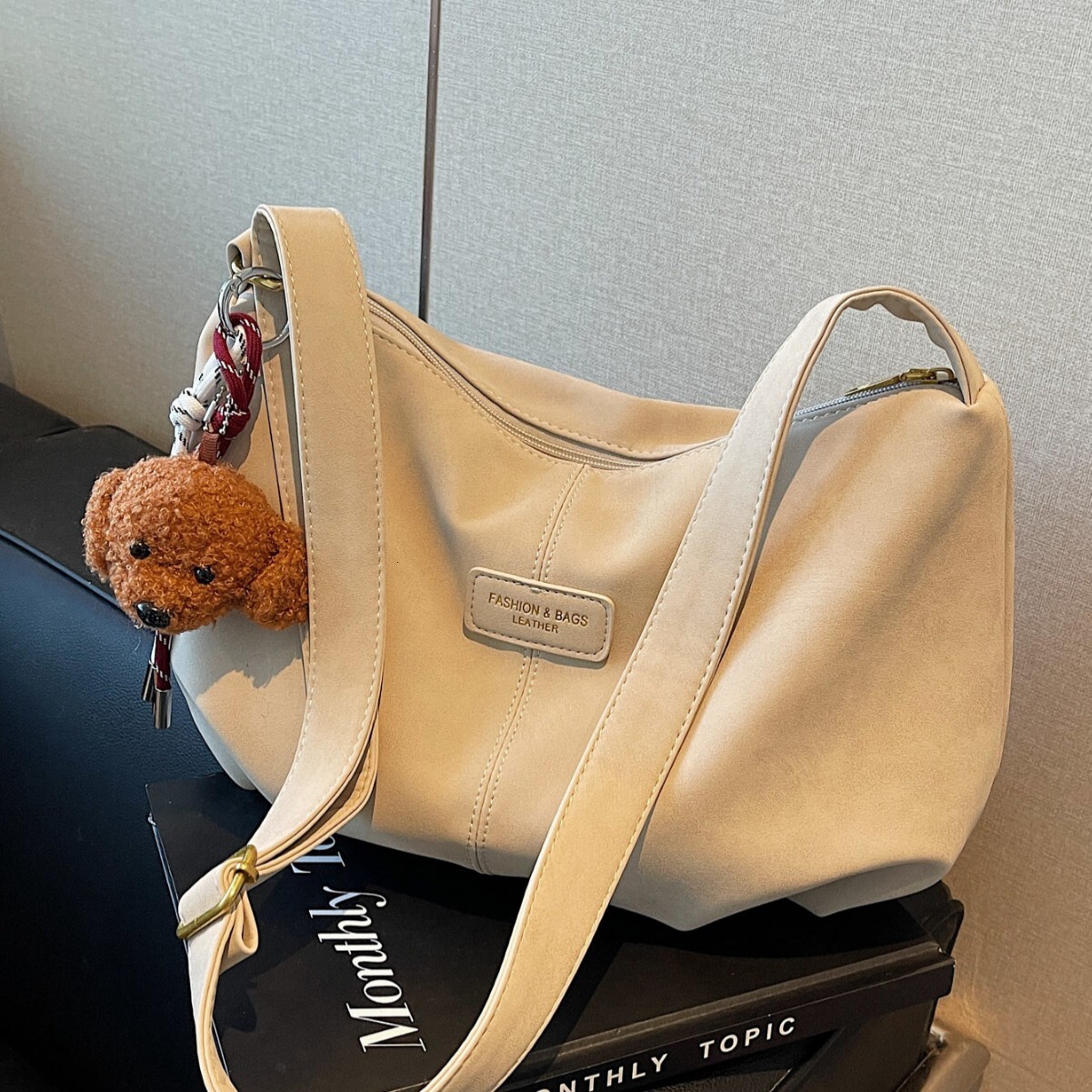 Large capacity for women 2025 new high-end texture niche autumn and winter versatile single shoulder crossbody canvas dumpling bag #swissmilitary