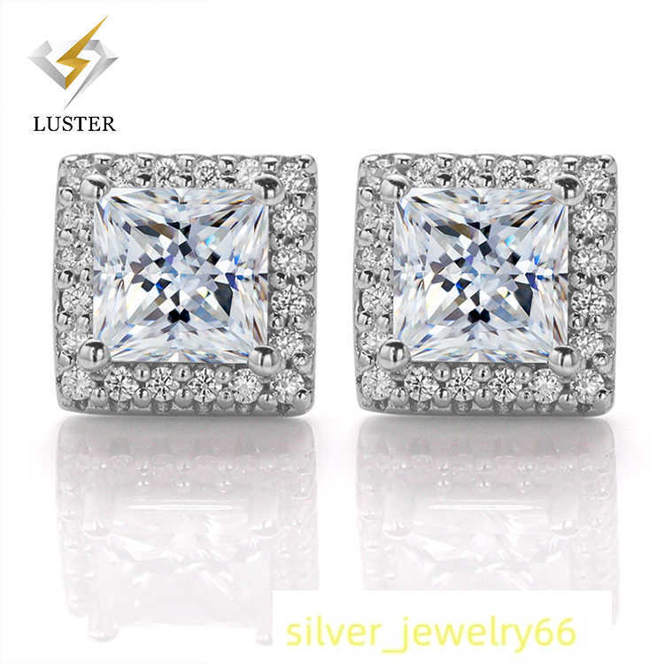 Low Price Eye-catching Artificial Diamond 0.5 Carat Moissanite Stud Earrings Moissanite Stud Earrings