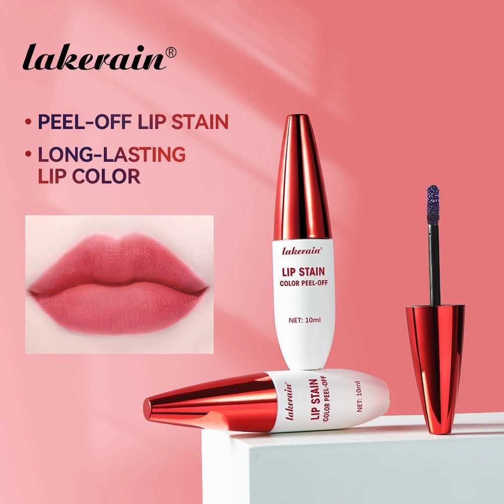 3 Colors Lip Stain Color Peel-Off Stick Set Long-lasting Waterproof Pink Liquid Lip Gloss No Fading And Non-stick Cup Lip GlossW250219