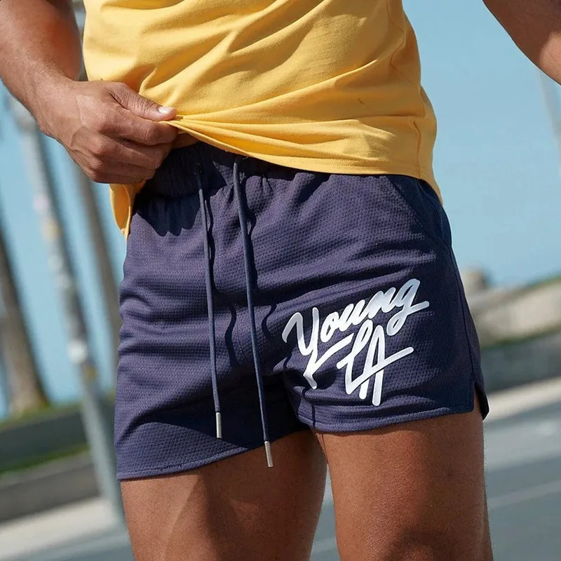 Gym Sports Fitness Fashion shorts Mens Shorts Clothing Jogger Outdoor Running Basketball Training Beach Pants 250218