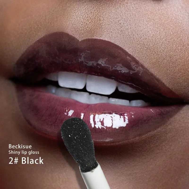 Translucent Black Sugar Lip Oil Water Gloss Jelly Mirror Lip Glaze Lipstick Lip Make Up Women Beauty Nonstick Cup Lip GlossW250219