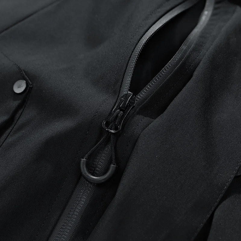 Men Jacket Hooded Windbreaker Trench Coats Oversize 6XL 7XL 8XL Plus Size Waterproof Black Bomber Camping Loose Thin Softshell 250218