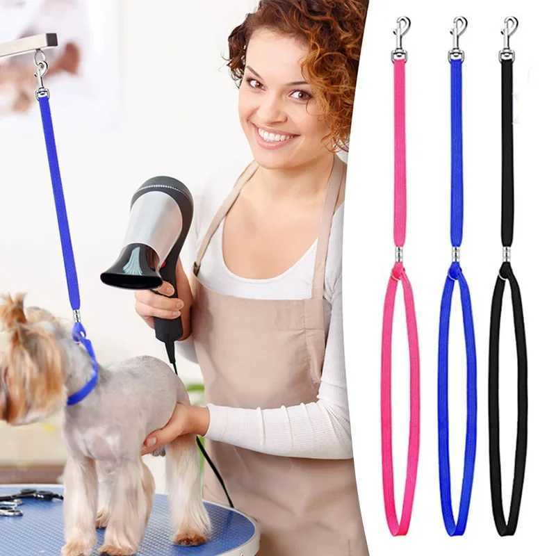 Leash Leads For Pet Grooming Table Adjustable Fixed Dog Cat Safety Rope Pet Grooming Loops Nylon Restraint Noose Pet SuppliesXJ250218