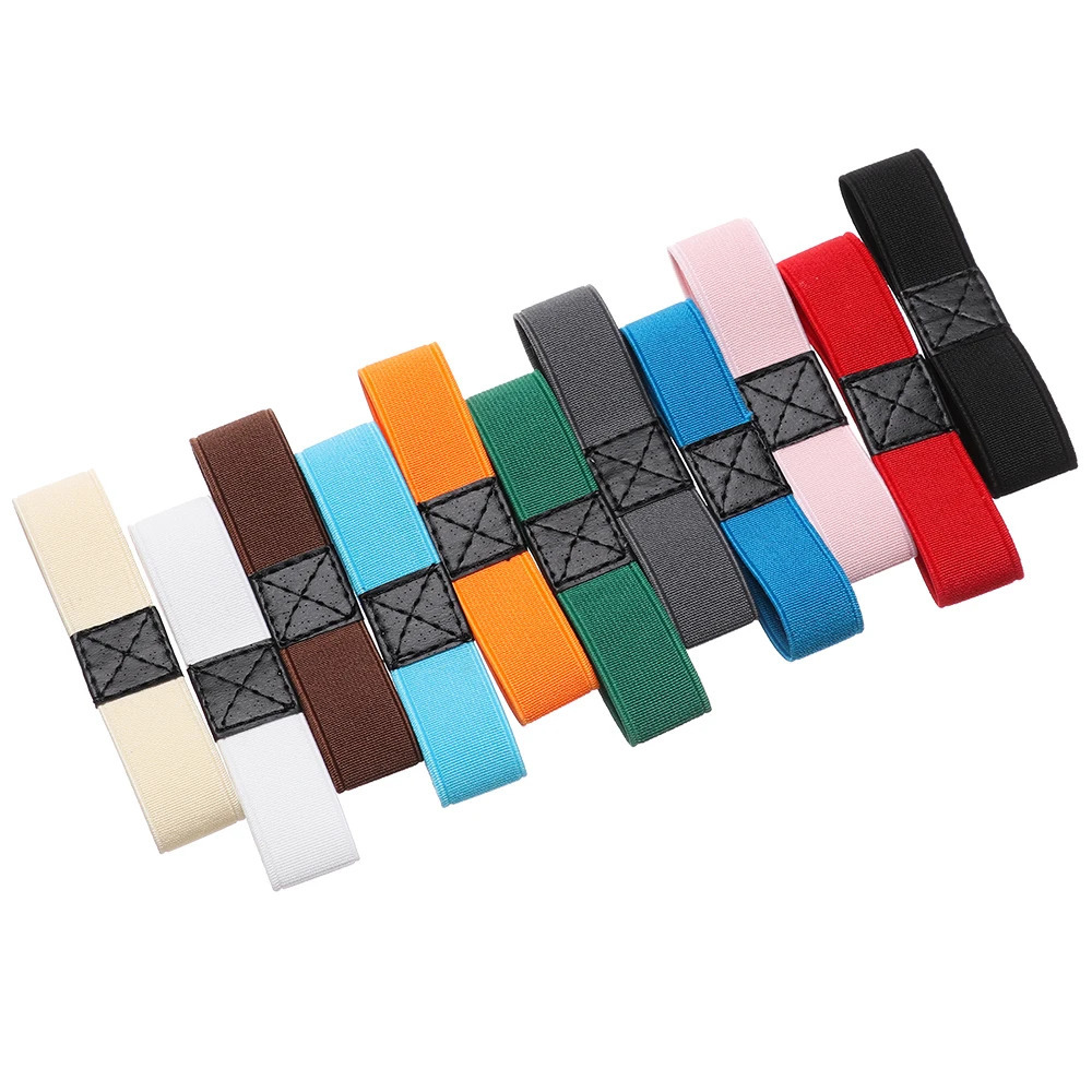 1 Pair High Elastic Shoe Straps Hold Loose Heels Shoes Band Antiloose for Girls Women Belts Solid Color Shoelaces 250219
