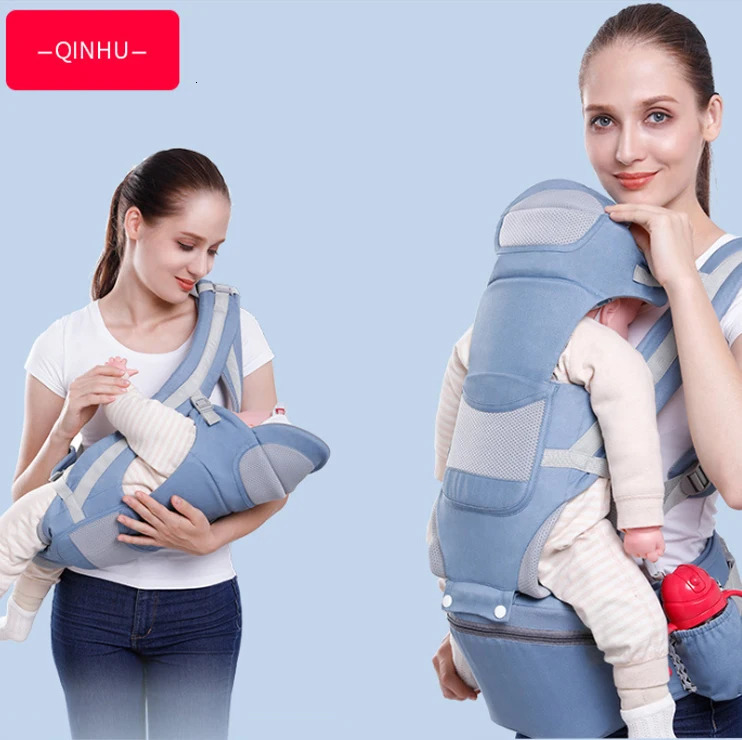 0-48 Month Ergonomic Baby Infant Baby Hipseat 3 In 1 Front Facing Ergonomic Kangaroo Baby Wrap Sling 250219