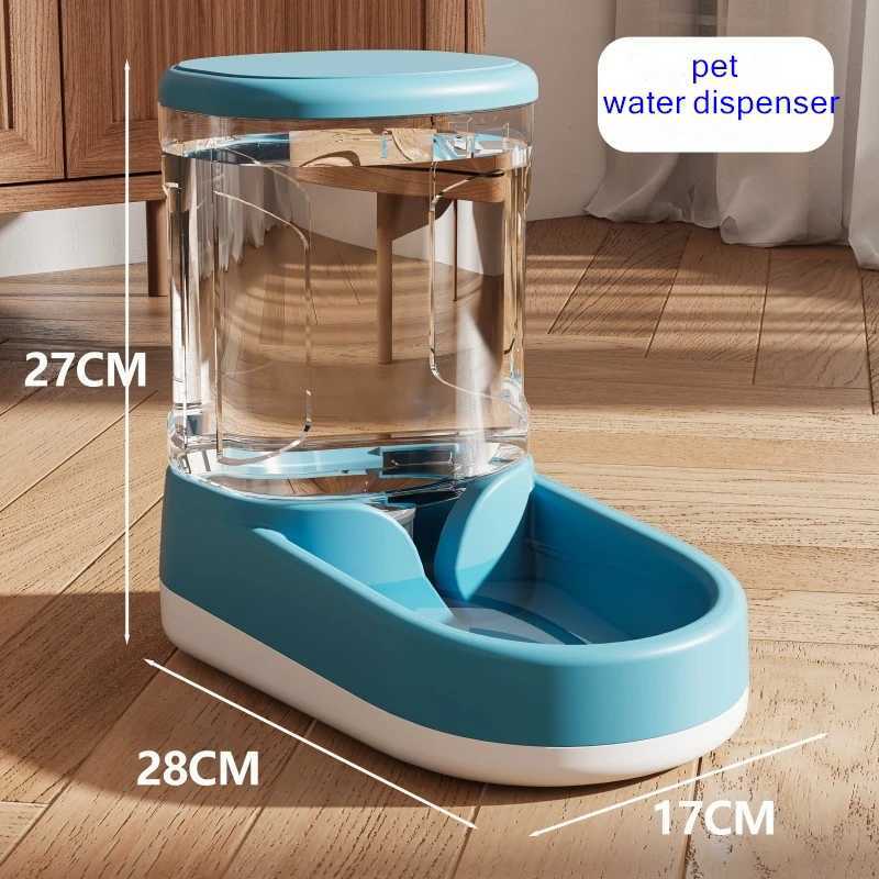 Dog Feeders Cat Water Dispenser Dog Water Dispenser Pet Cat Food Dog Food Automatic Feeder Cat Water Dispenser Mobile Water Feeder H250218