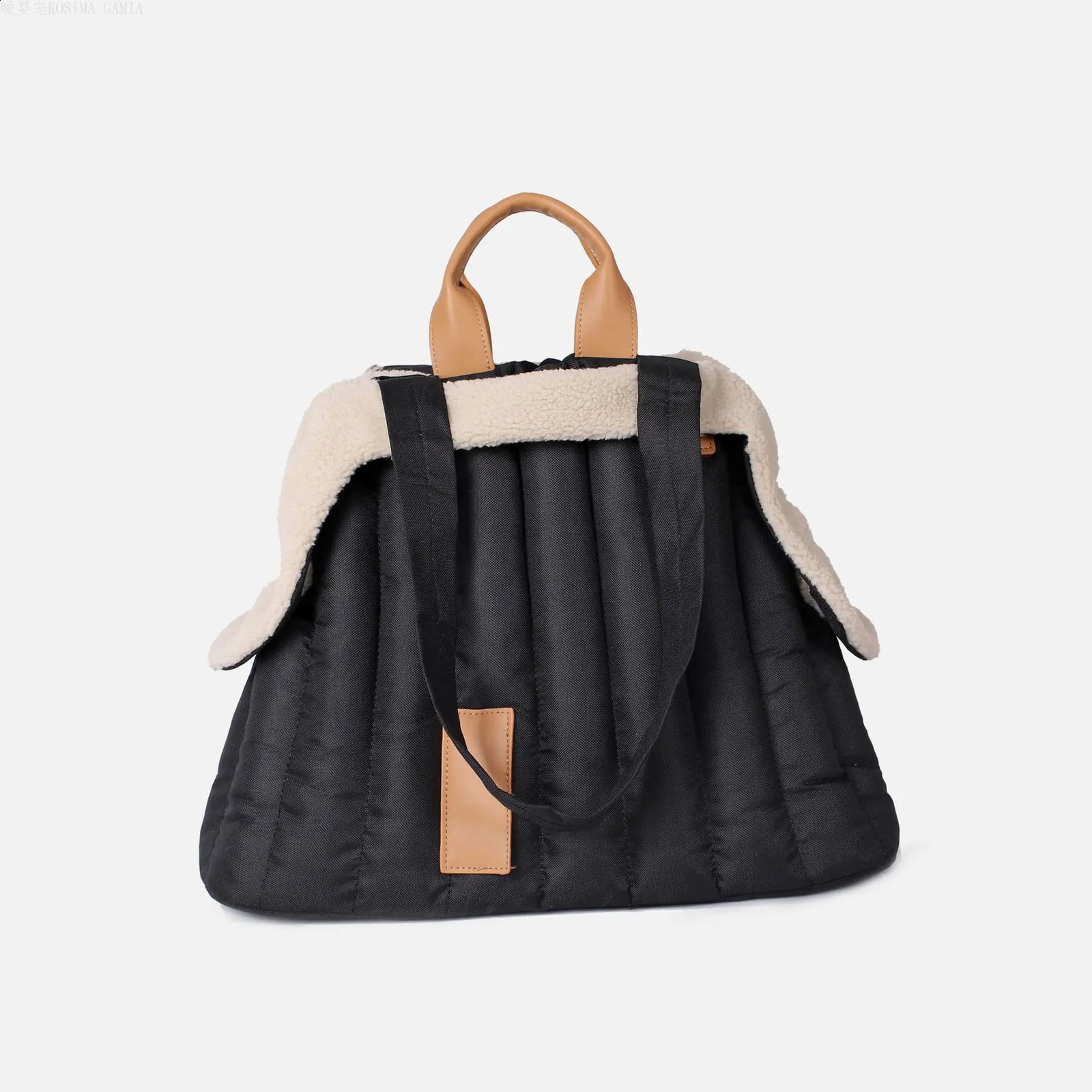 Pet Dog Bag Is Portable and Comfortable for Travel Handbag Winter Warm Removable Velvet Handbag Accesorios Para Perros 250217