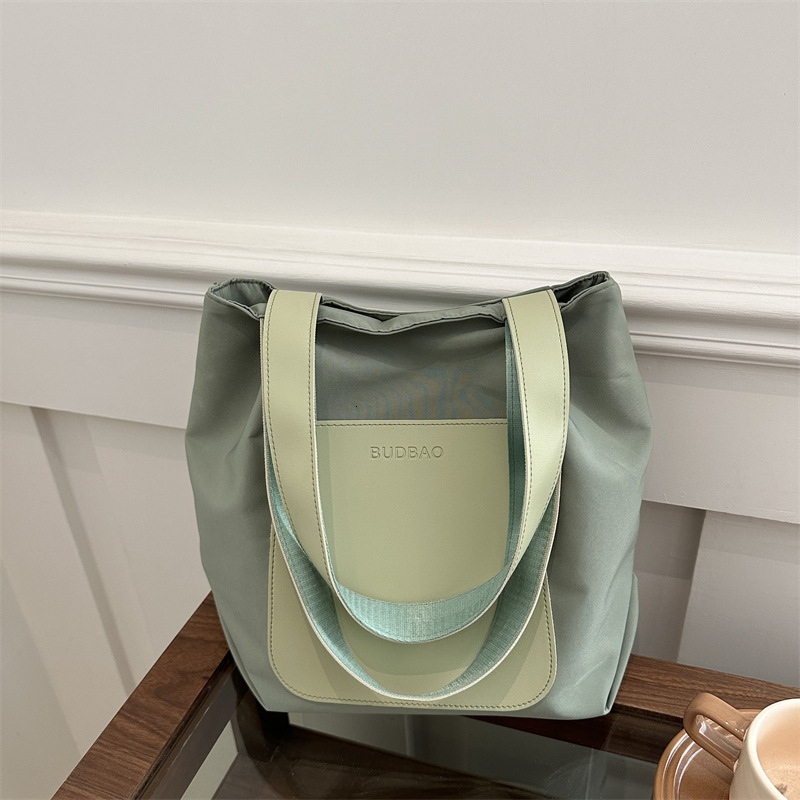 Canvas Commuter for Women 2025 New Large Capacity Handbag, Casual Student Shoulder Bag, Color Contrasting Diagonal Cross Women's Bag #swissmilita