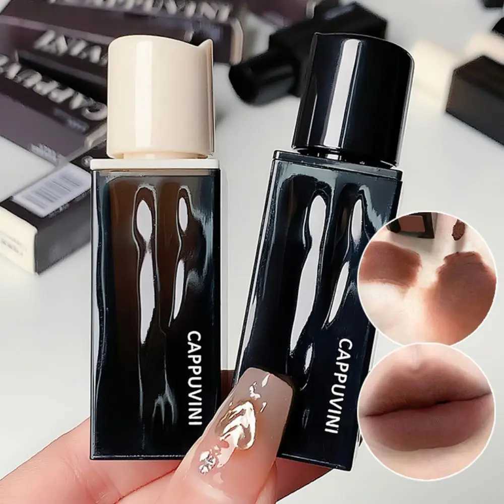 Cappuvini Amber Velvet Matte Lip Glaze Long-lasting Lip Gloss Smooth Texture Waterproof Lipstick CosmeticsW250219