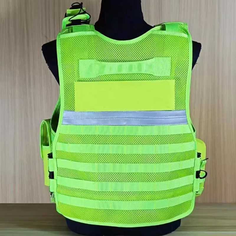 Tactical Outdoor Vest Inner Yellow Breathable Comfortable Reflective Quick-releaseXJ250219