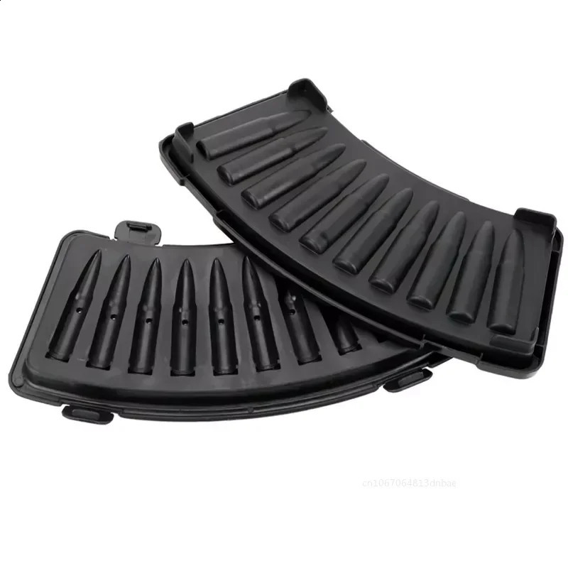 3D Ice Cube Mold Make Unique Bullet-Shaped Ice Cube Maker Ice Ball Mould Whiskey Wine Cocktail Mold Bar Accessories 250218