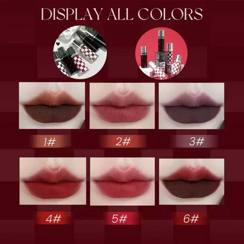 Misty Lip Gloss Premium Matte Texture Long Lasting And Non Fading Korean Original Cosmetics Womens Valentines Day Gift NatureW250219