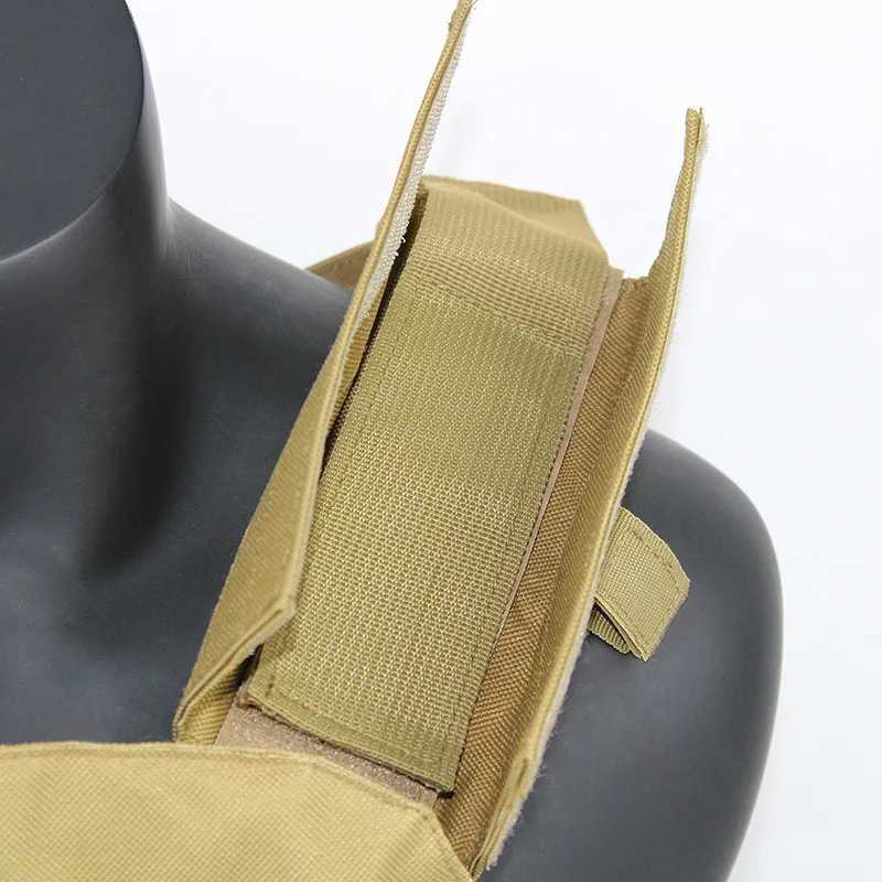 Camouflage Tactical Tank Top Hunting Vest Outdoor Field Combat Equipment Multifunctional Real Person CS Training WaistcoatXJ250219