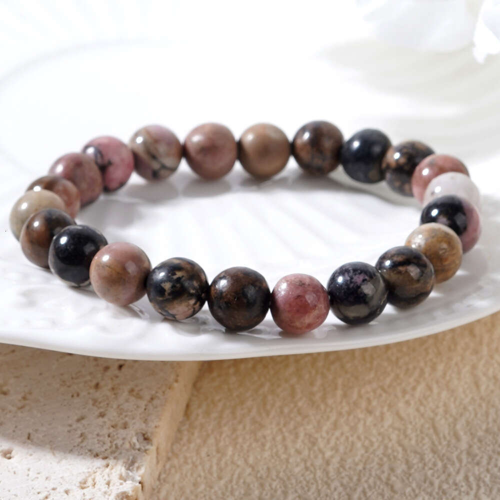 New beach chain style semi pure handmade bead bracelet with elastic rope for both men and women