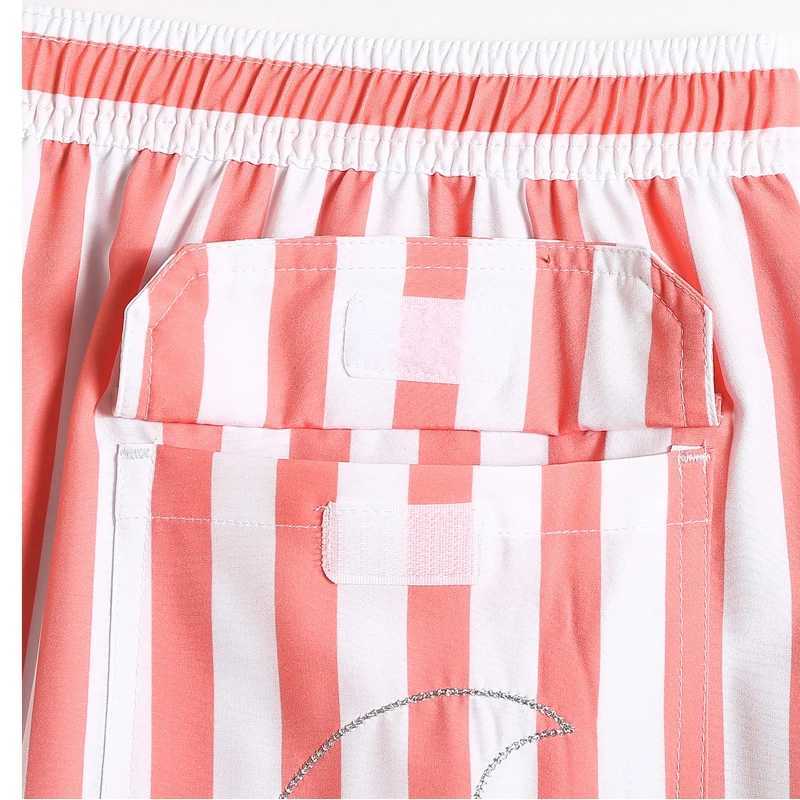 Men's Shorts New Style Men Stripe Shorts Quick Drying Baggy Male Summer Shorts Men Fashion Beach Shorts Men Board Shorts GMA2039 z250219