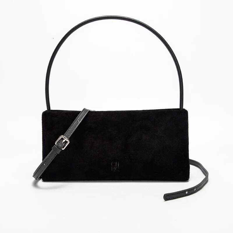 Reversed Fleece Classic Underarm Business Banquet Handbag Fashionable And Design New Winter Advanced French Bar Bag