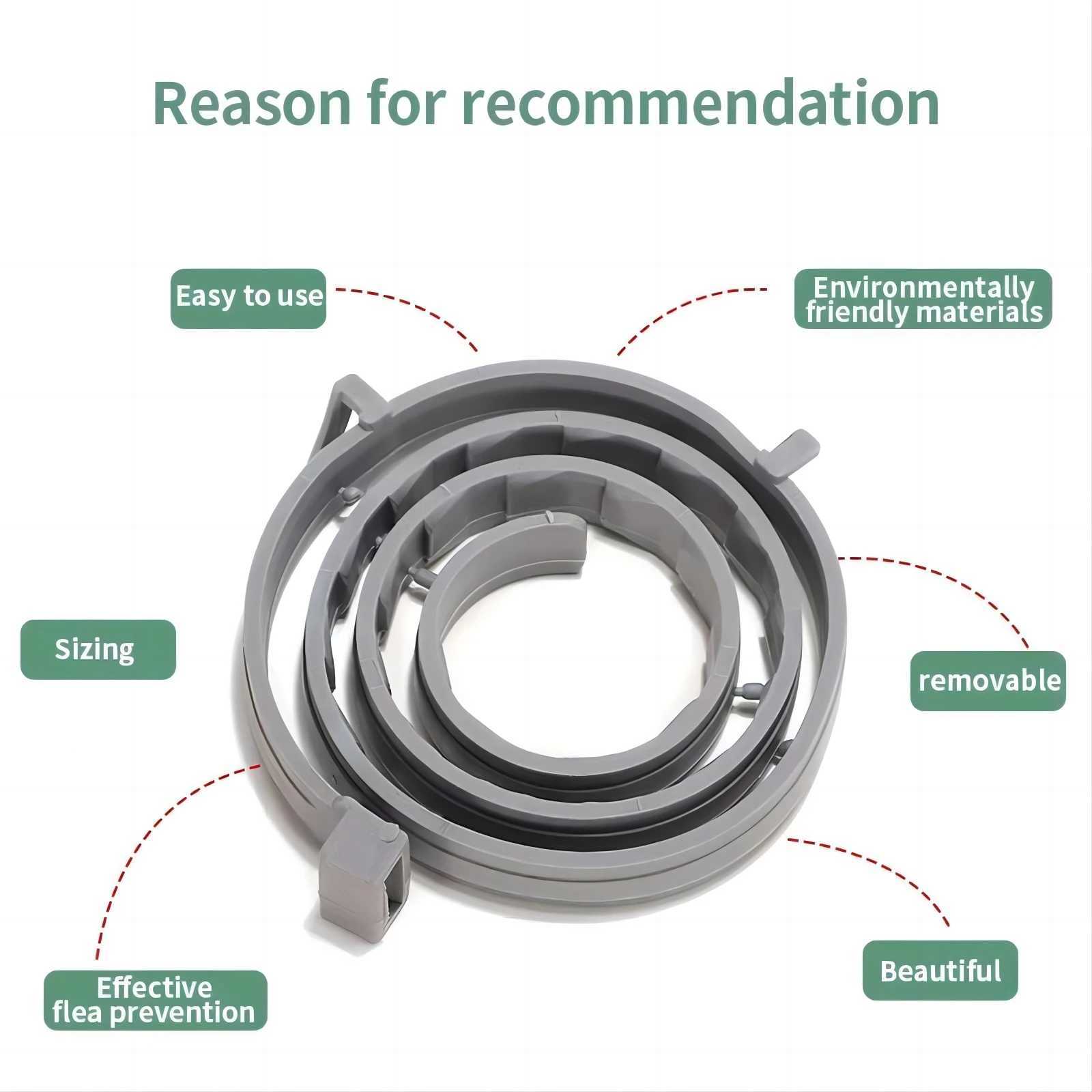 Dog Collar Puppy Cat 70cm 38cm For Small Dogs Cats Collar Pet Items Accessories Dropshipping Suppliers W250219