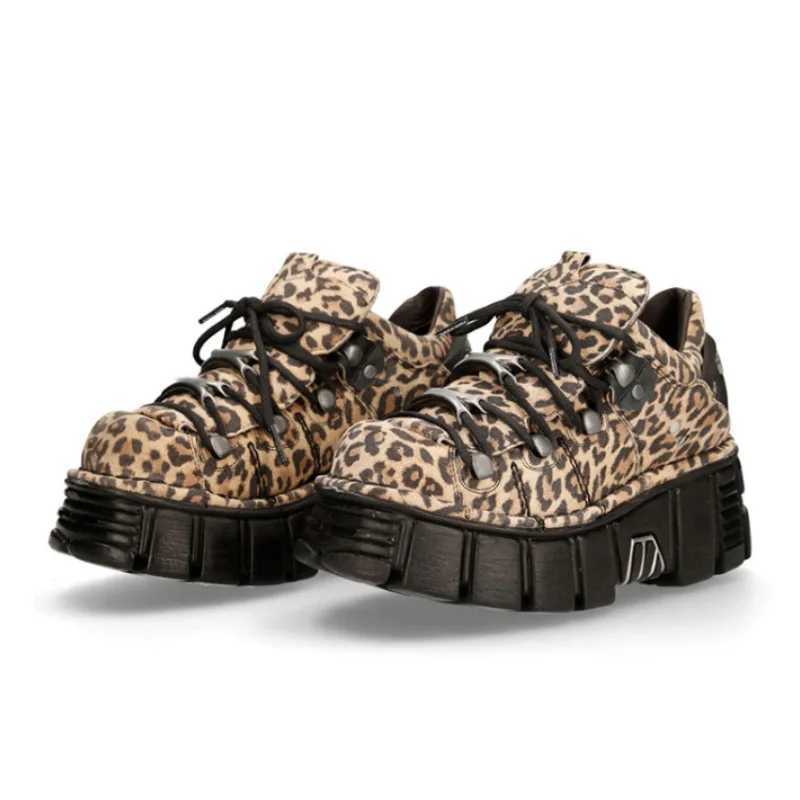 Punk Style Women Sneakers Platform Shoes Woman Creepers Female Casual Flats Metal Decoration Thick Bottom Women Tennis Shoes 45C250218