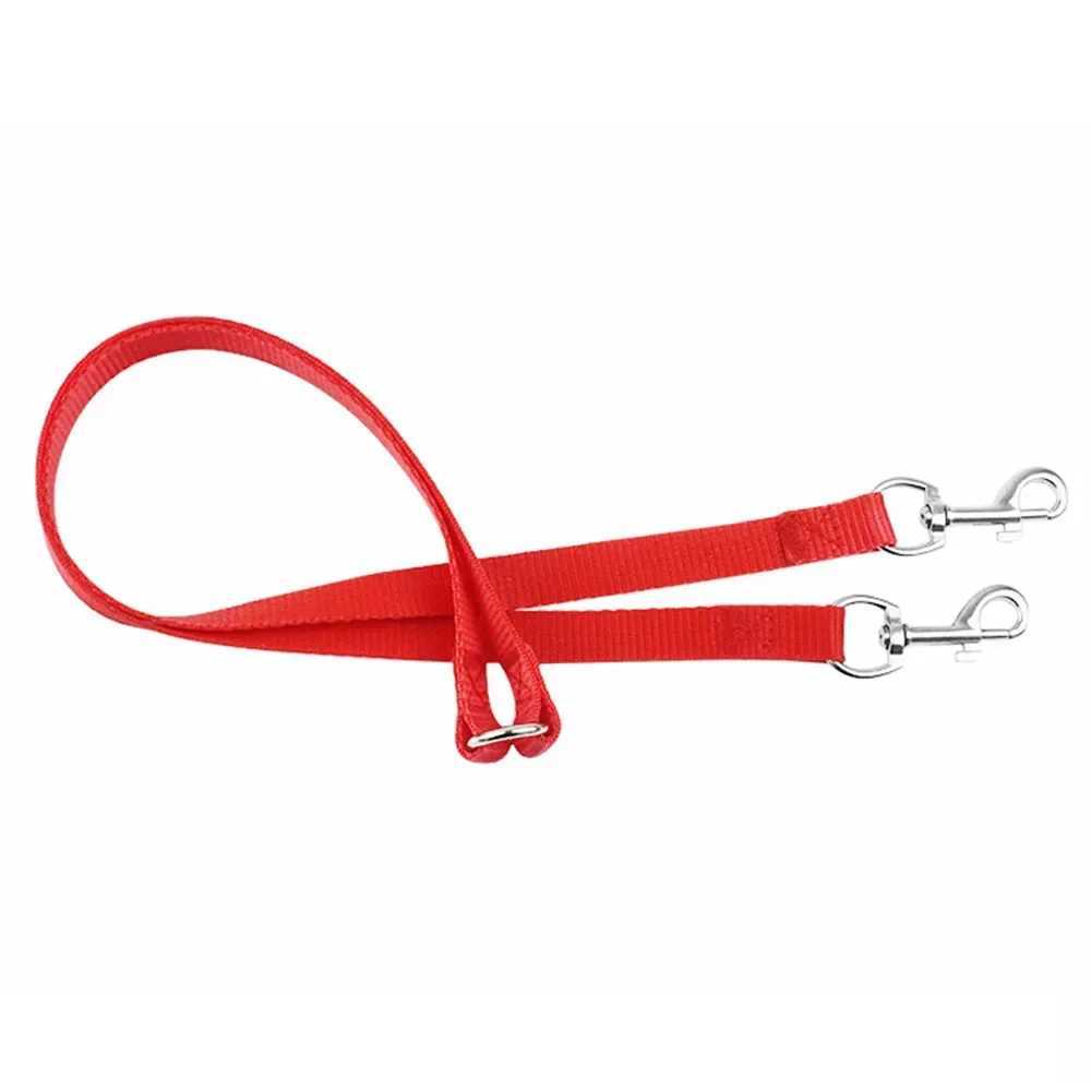 Walk Two Dog Leash Coupler Nylon Double Twin Leash Walking Leash for 2 Small Dogs Double Leash Two Way Dual Pet Puppy Cat LeadsXJ250218
