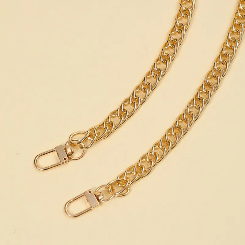 110cm Aluminum Chain Fashion Style With Stainless Lobster Clasp Golden Bag For Diy Accessories Strap Replacement 250213